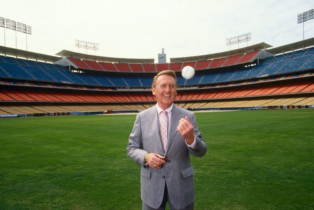 Honoring Vin Scully: The Voice of Baseball Lives On Through Our Tribute T-Shirt - Ola