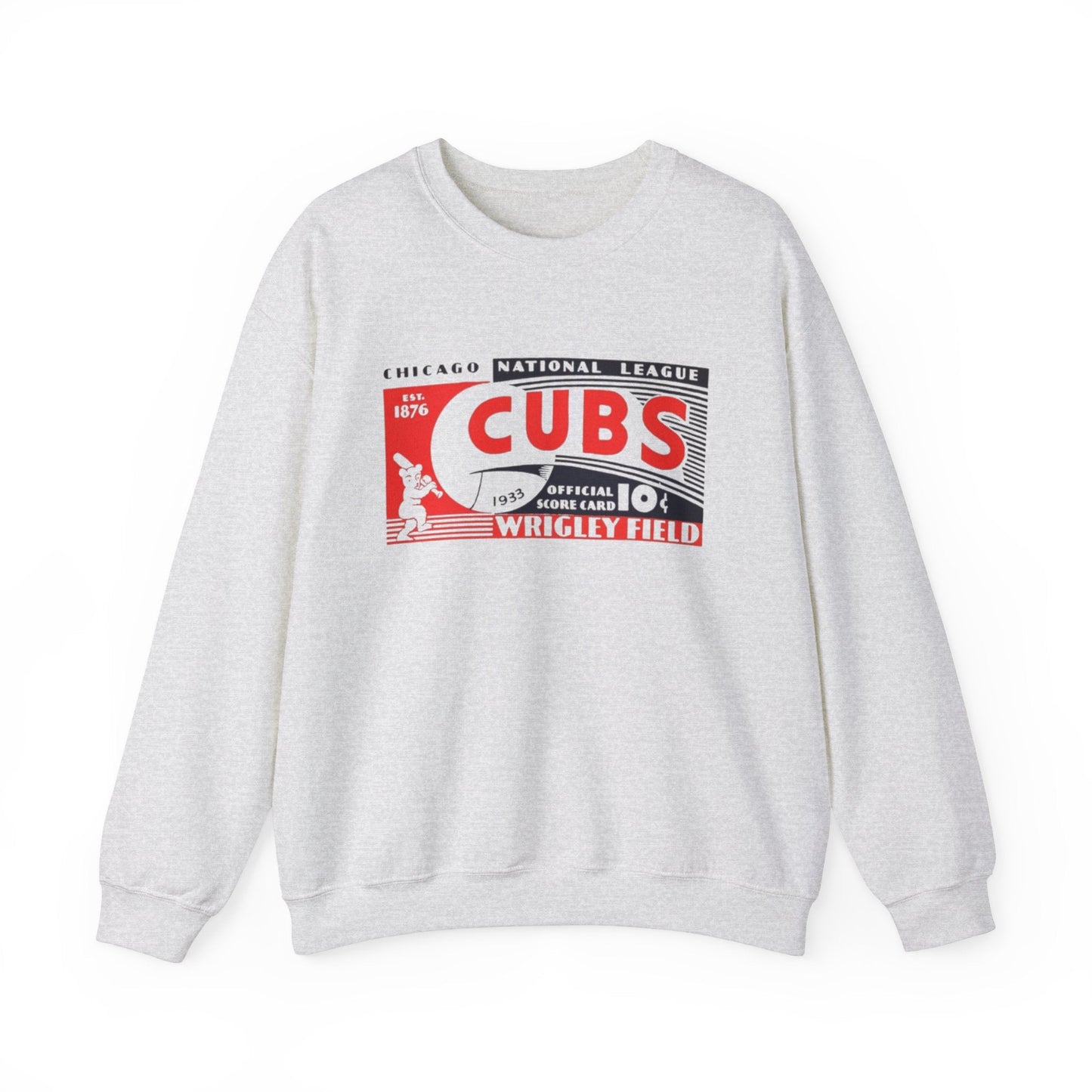 Vintage Cubs sweatshirt featuring the iconic Cubs logo, available at Ola Store.