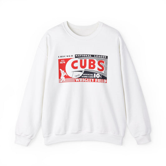 Vintage Cubs sweatshirt featuring the iconic Cubs logo, available at Ola Store.