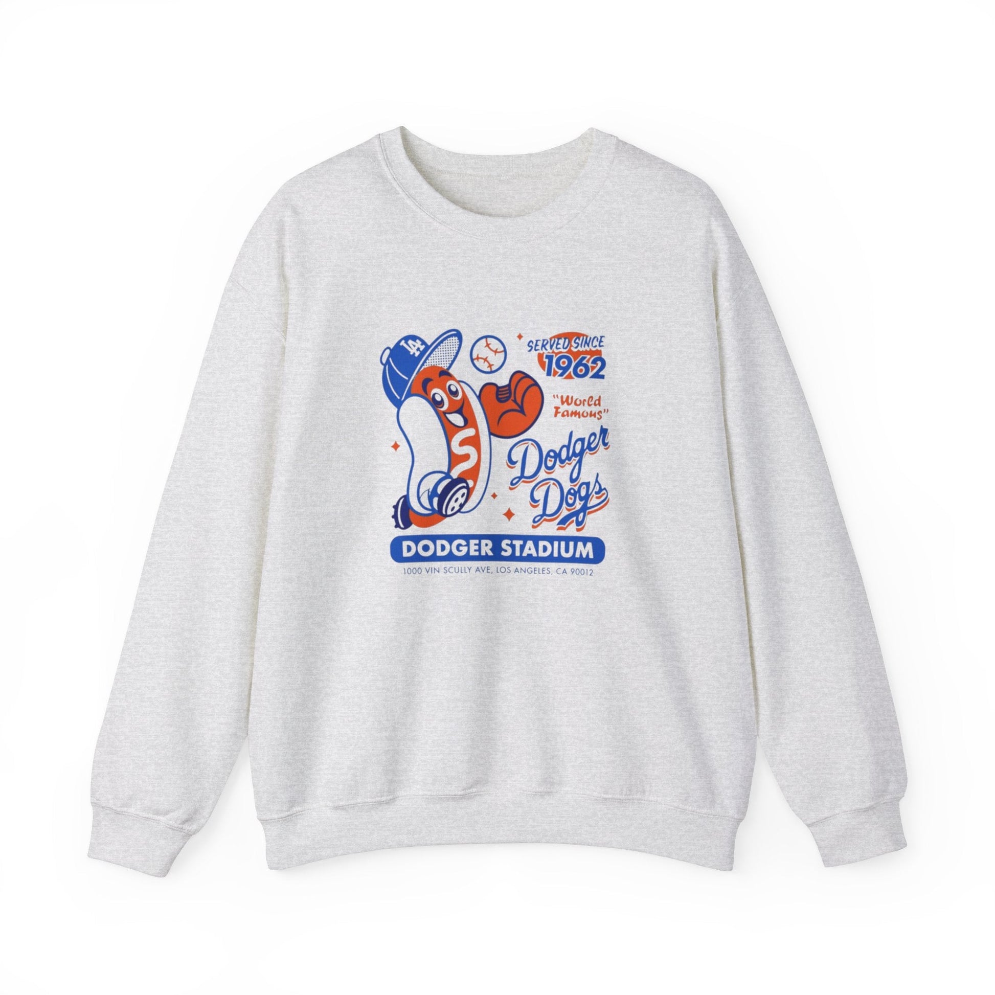 Vintage Dodgers sweater from Ola Store, showcasing classic style and comfort