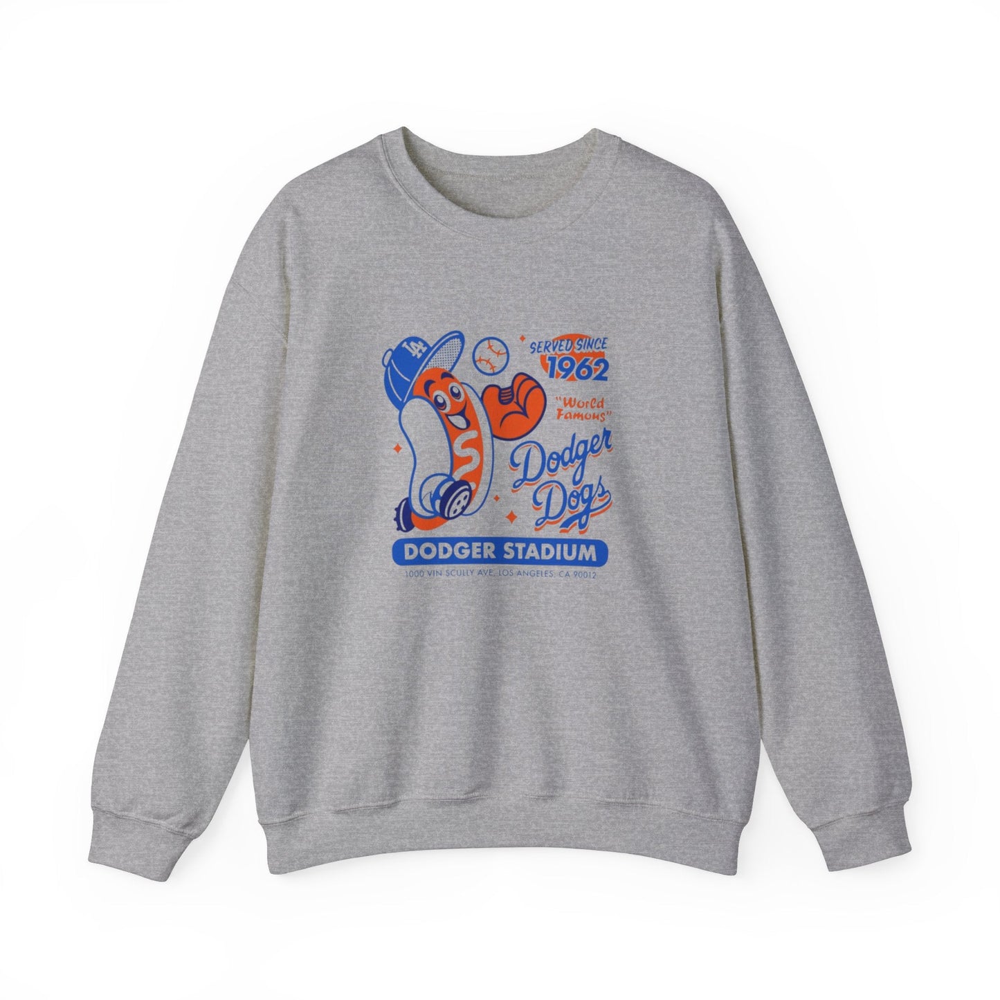 Vintage Dodgers sweater from Ola Store, showcasing classic style and comfort