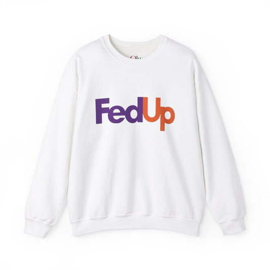 Funny Quotes Gifts - Funny Parody FedEx Sweatshirt featuring clever sayings and unique humor.