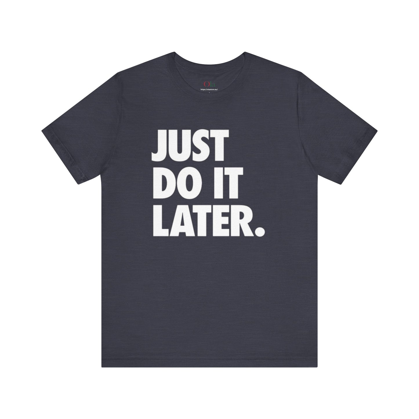 A Nike Parody t-shirt featuring funny inspirational quotes and parody logos, perfect for a unique gift.