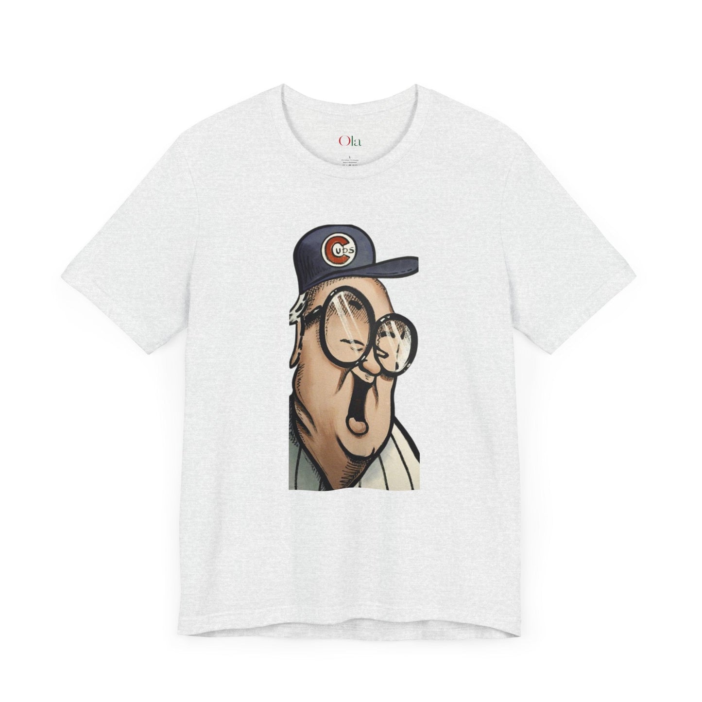 Harry Caray Cartoon T - shirt - Ola