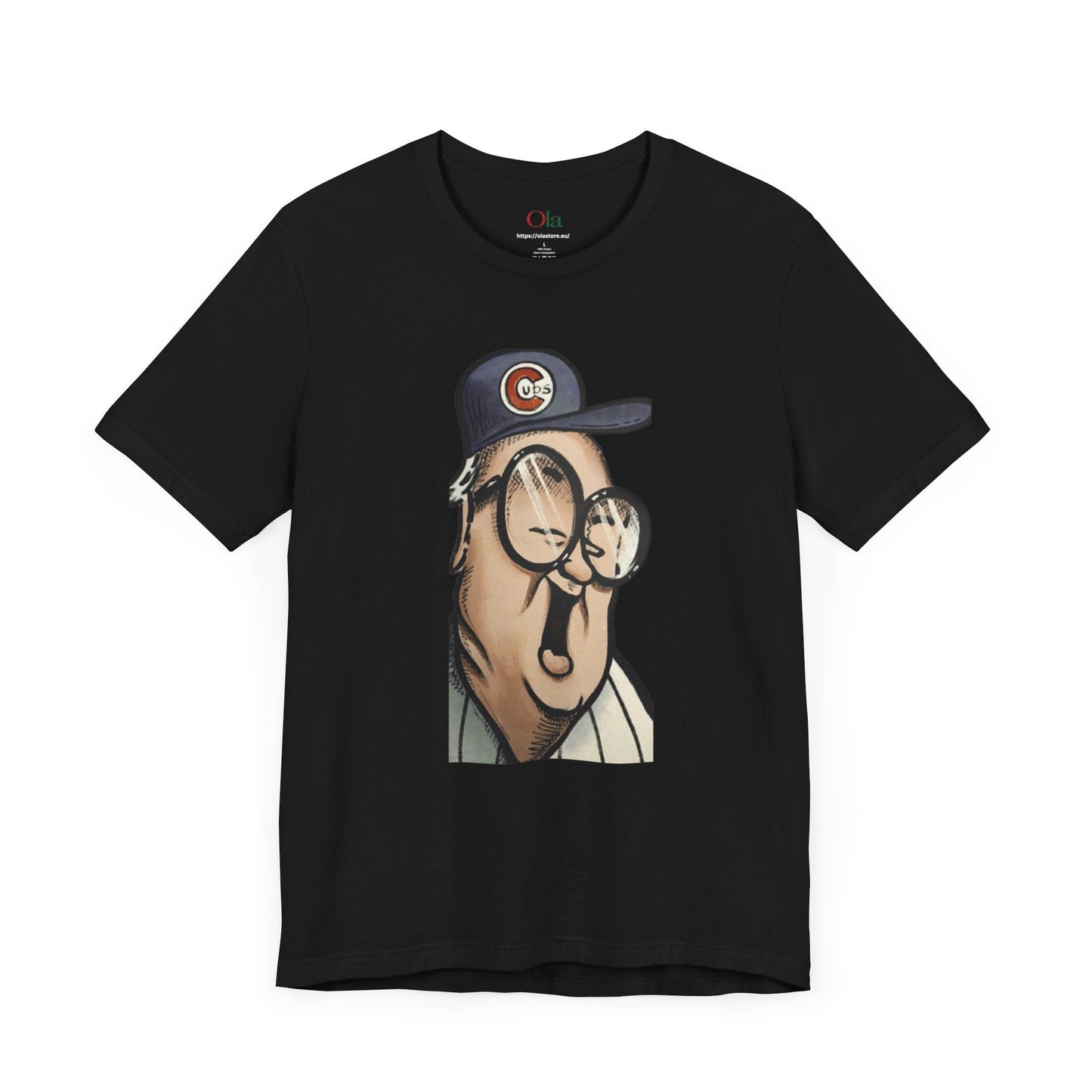 Harry Caray Cartoon T - shirt - Ola