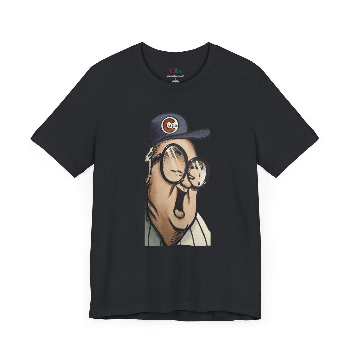 Harry Caray Cartoon T - shirt - Ola