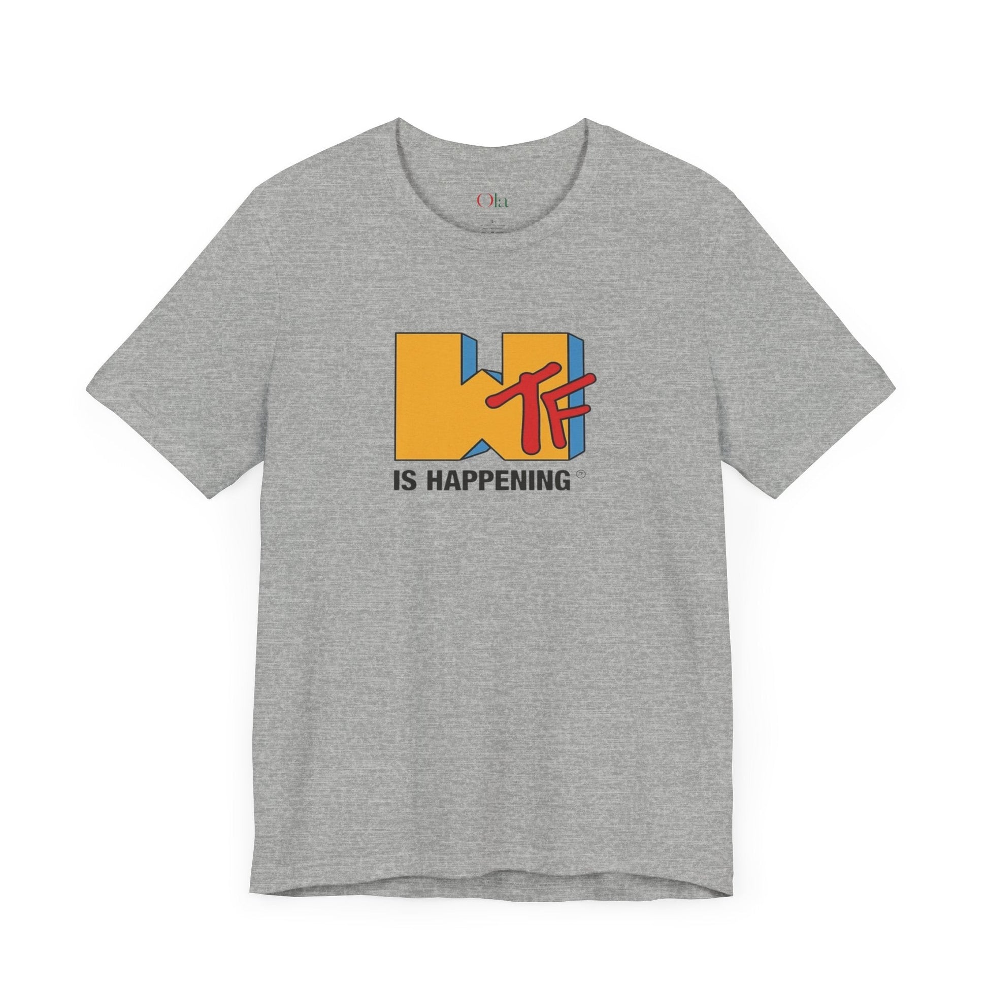 Grey MTV parody funny logo shirts