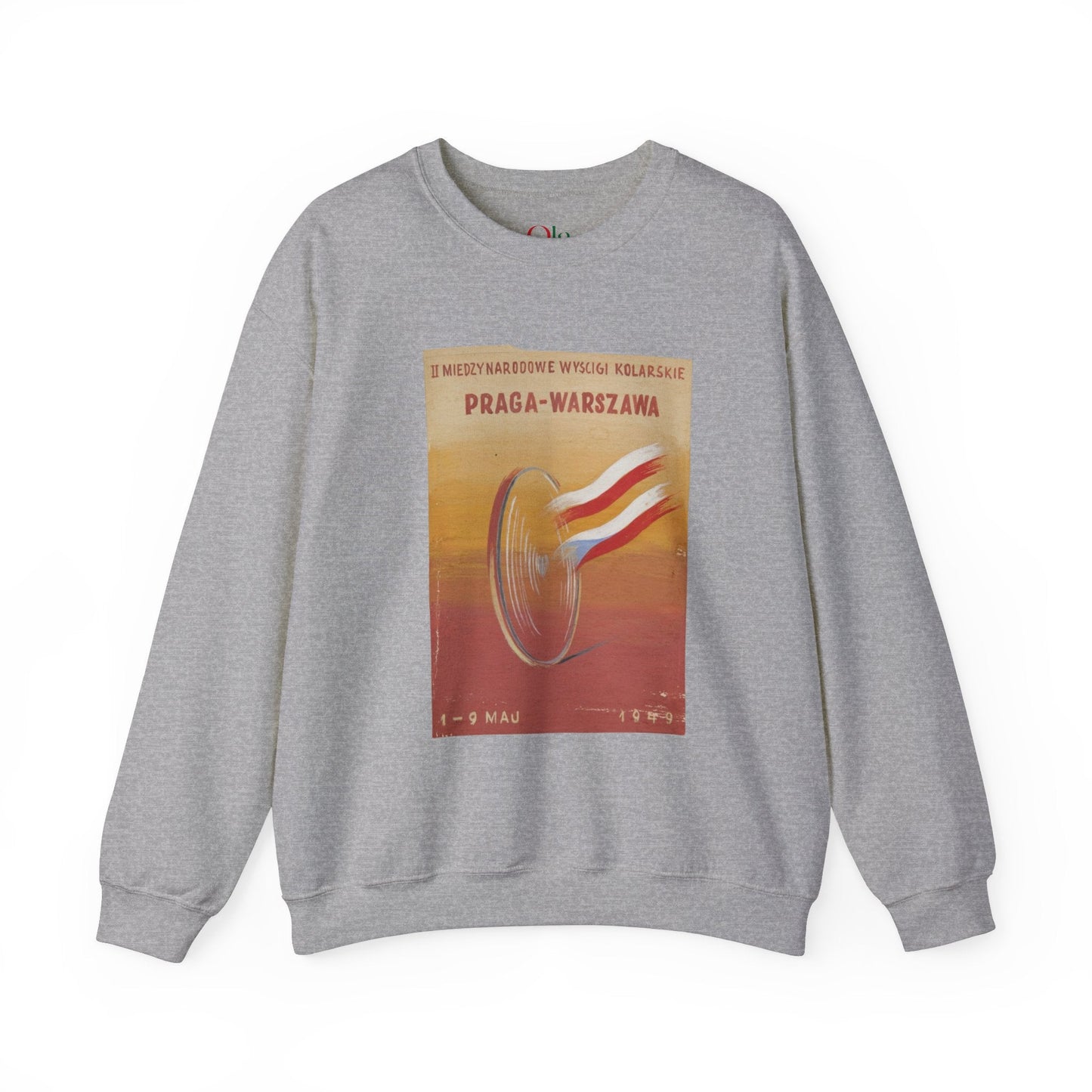 Vintage-inspired Polska sweatshirt, perfect gift for Polish enthusiasts, available at Ola Store