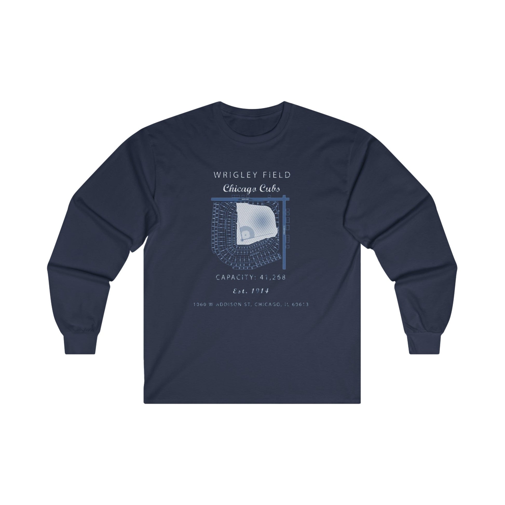 Wrigley Field Long Sleeve Shirt - Ola